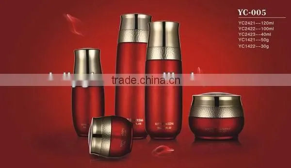 customer logo glass cosmetic cream container