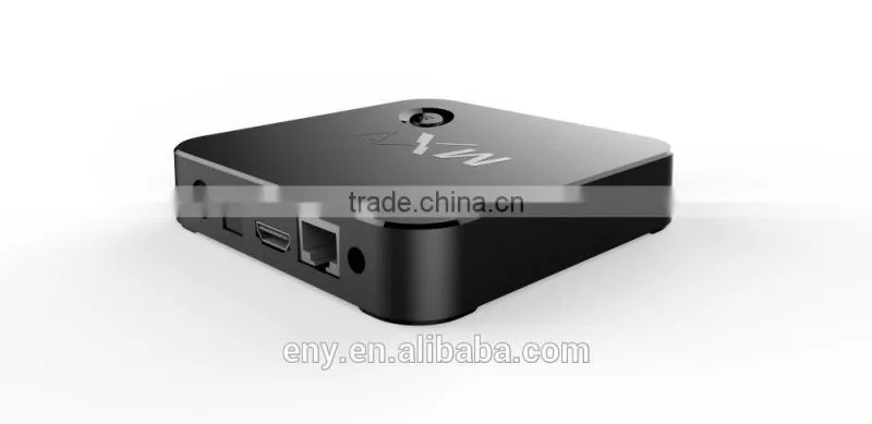 Amlogic S805 Quad Core MXV HD1080P RJ-45 kodi 802.11B/G/N WIFI Hardware 3D Android4.4 tv smart box