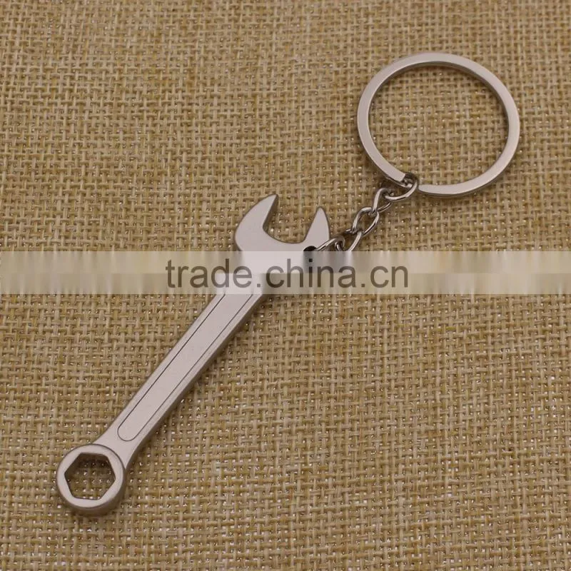 Promotion custom metal tool wrench keychain
