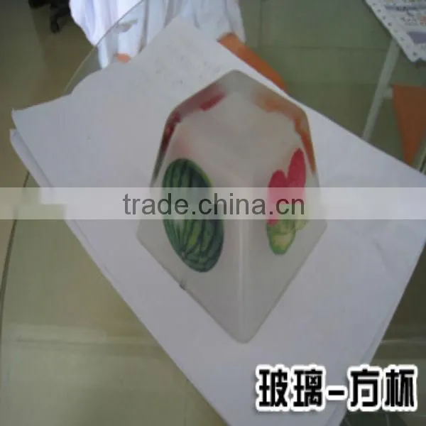 Newly !!!glass digital flatbed printer with eco solvent system