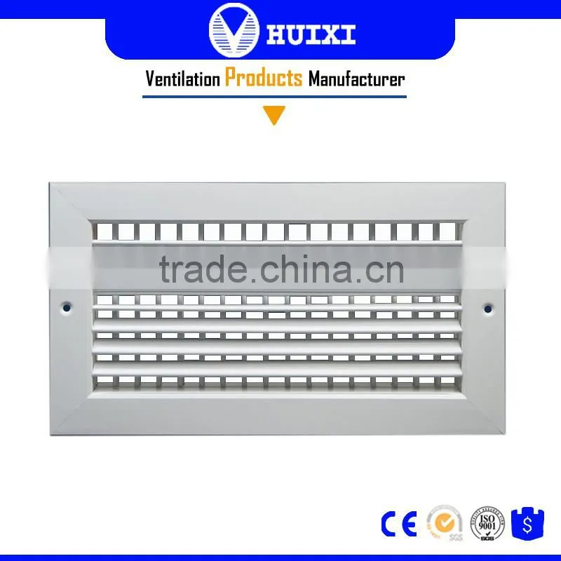 CE Double Deflection Aluminium Ventilation Air Intake Grilles