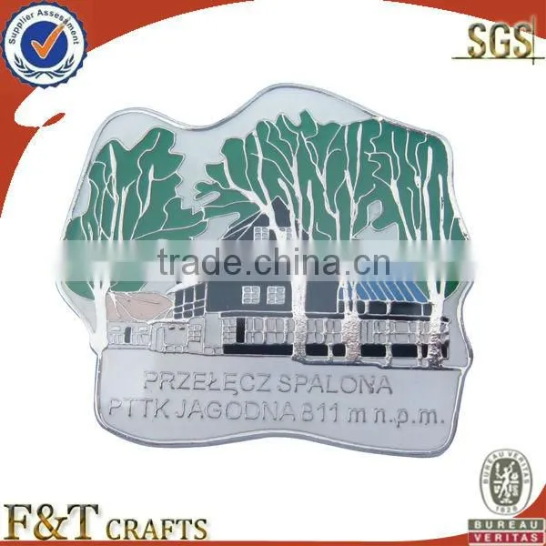 customized small red flashing heart-shaped badge