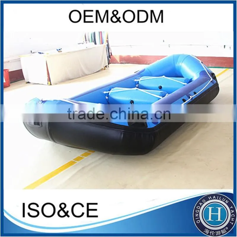 Hot sale 8 person inflatable white water raft for sale HLP400
