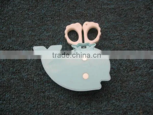 Plastic animal scissor with magnet/cartoon scissor