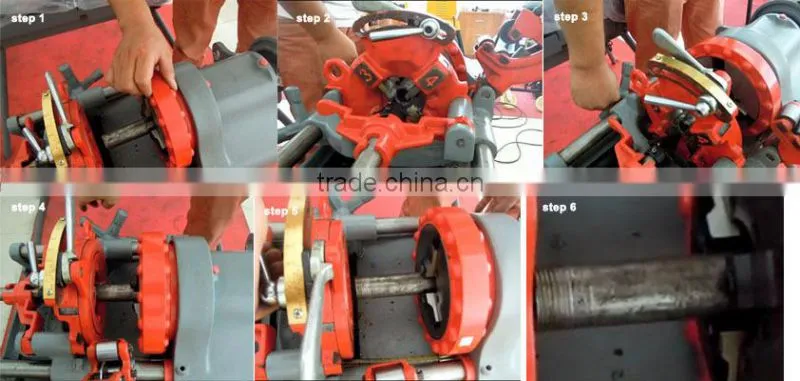 REX pipe threading machine with cost price