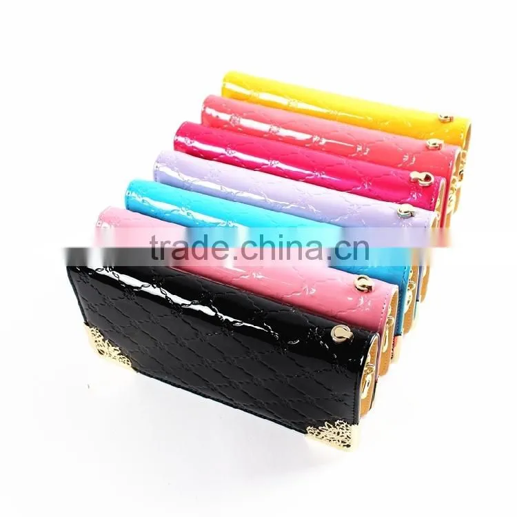 Flower woman use multiple colors woman wallet with dual function for promotion ,woman wallet manufacturer , woman wallet import