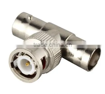 1 BNC male to 2 BNC female adapter