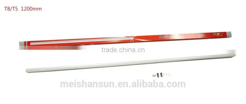 AC220v 1200mm alu+PC cover 18w led tube t5 with 1 year warranty