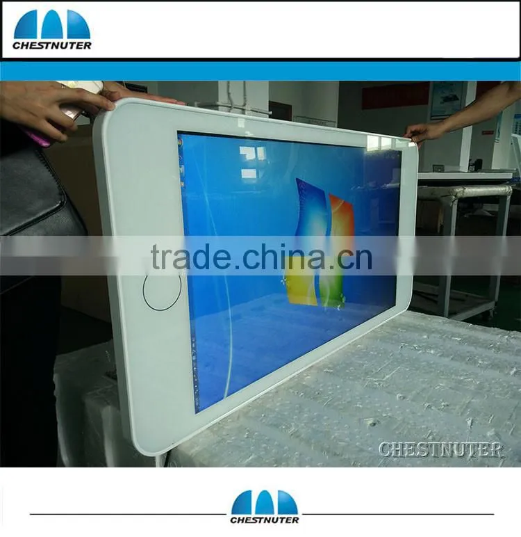 CAD042 Phone design 42 Inch Interactive LCD Touch Screen Digital Signage with wifi/wlan/win7 system