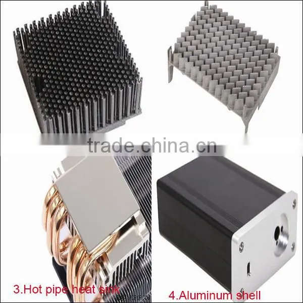 Custom Black anodized Aluminum Extruded Electronic Enclosures
