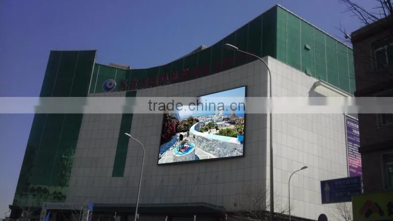 Advertising P16 Full Color Outdoor LED Screen/LED Display Sports Outdoor Full Color LED Display Advertising Panel