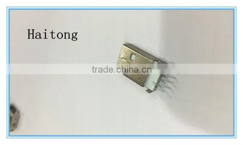Hot seling electrical USB 2.0 a type connector 90 degree us socket