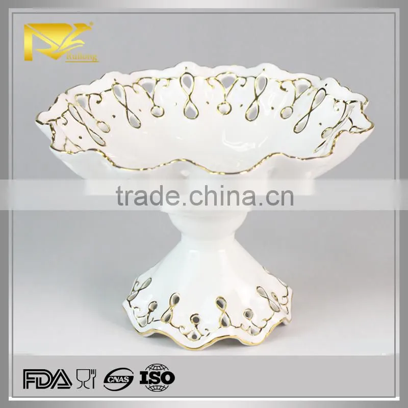 Drinkware plate fruit, candy plate, dinner set ceramic holder