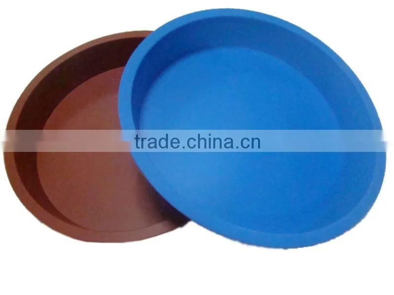 food grade silicone disposable pizza baking pan tray