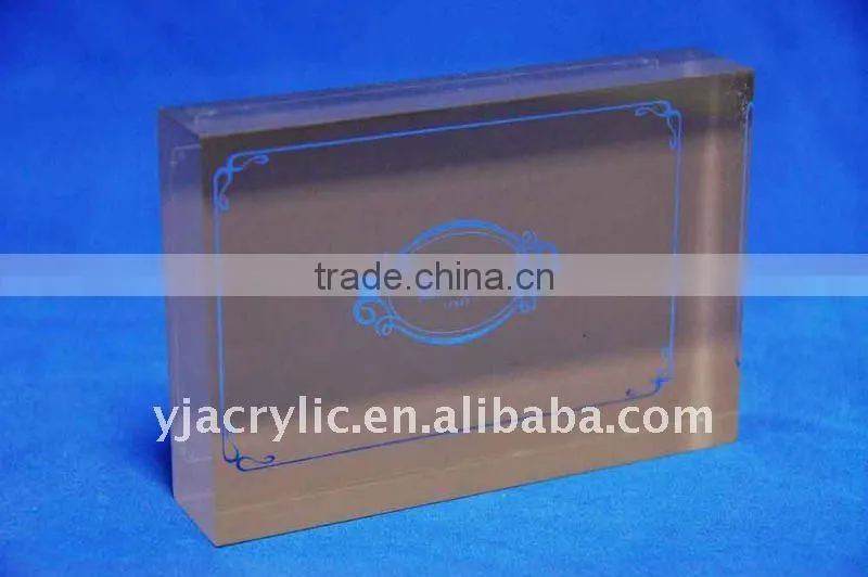 Rectangular acrylic stand