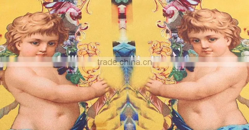 Printed with short sleeves cheap chiffon t-shirt
