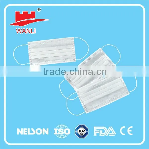 Dental Clinic Disposable Face Mask / Earloop Face Masks