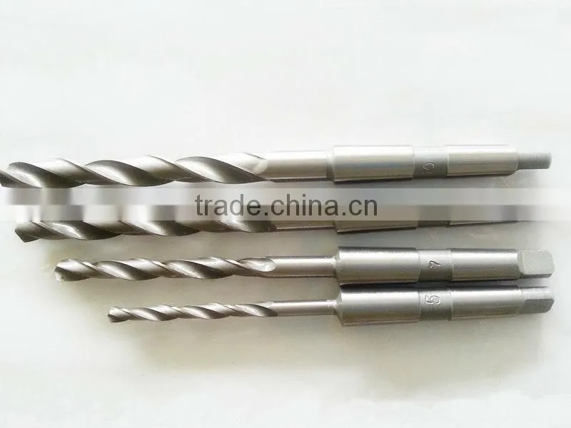 DIN345 TWIST DRILL BITS, HSS drill bit, taper shank 3mm flute diameter drill