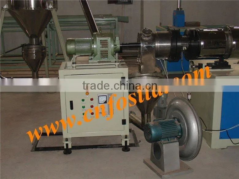 PVC powder granulating machine/PVC powder pelletizing machine/PVC powder pelletizer