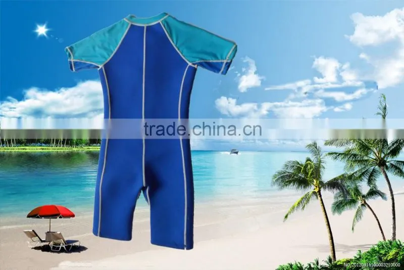 Wholesale 3- 5mm Neoprene Shorty wetsuit for men,shorty sleeve with short pant wetsuit