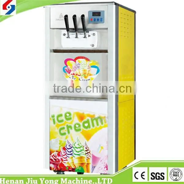 2+1Flavours Commercial Mobile Soft Ice Cream Machine