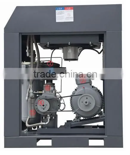 Compressed air receiver tank