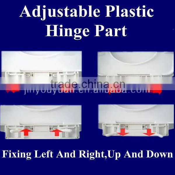 1027 Trimmer Molded PP Solid Toilet Seats