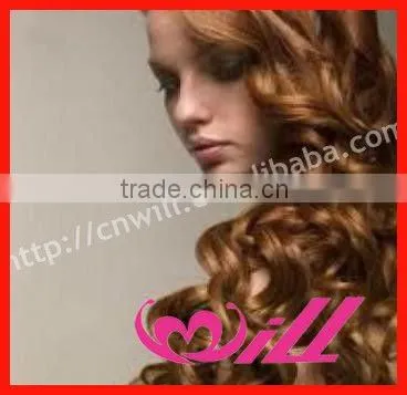 Pretty Gold Human Hair Jerry Curl Hair Bulk Human Remy Hair Extension