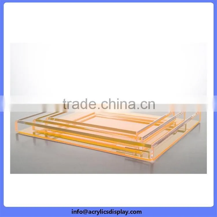 Latest Fashion Promotion personalized acrylic tissue trays
