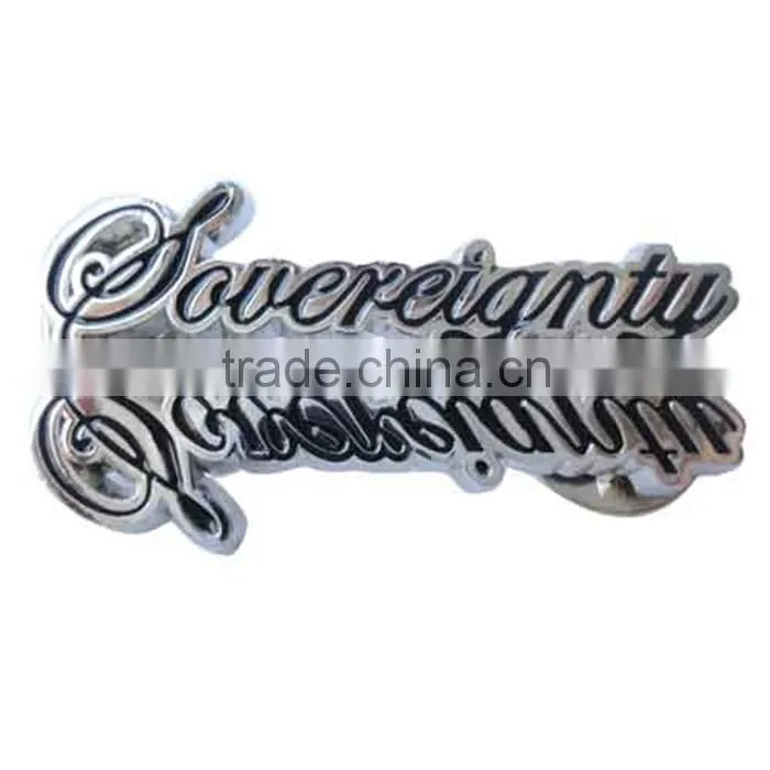 Professional custom metal name badge