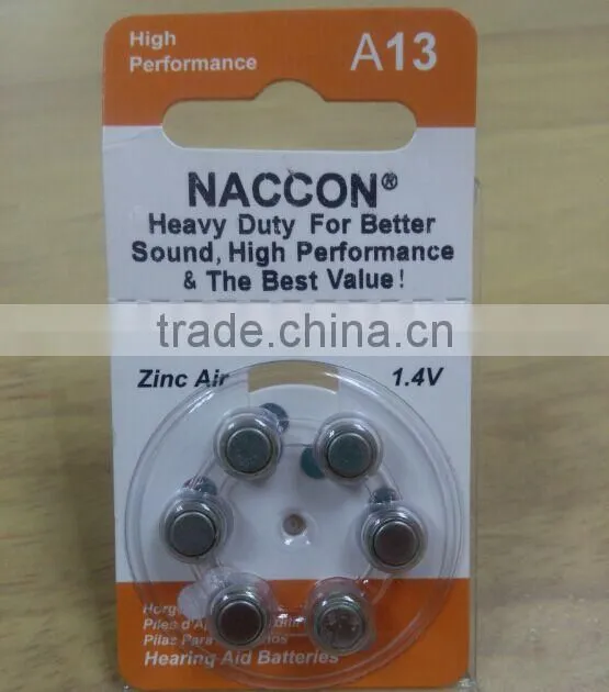 A10 1.4V 90mAh Hearing aid Zinc Air batteries. saDFDSA