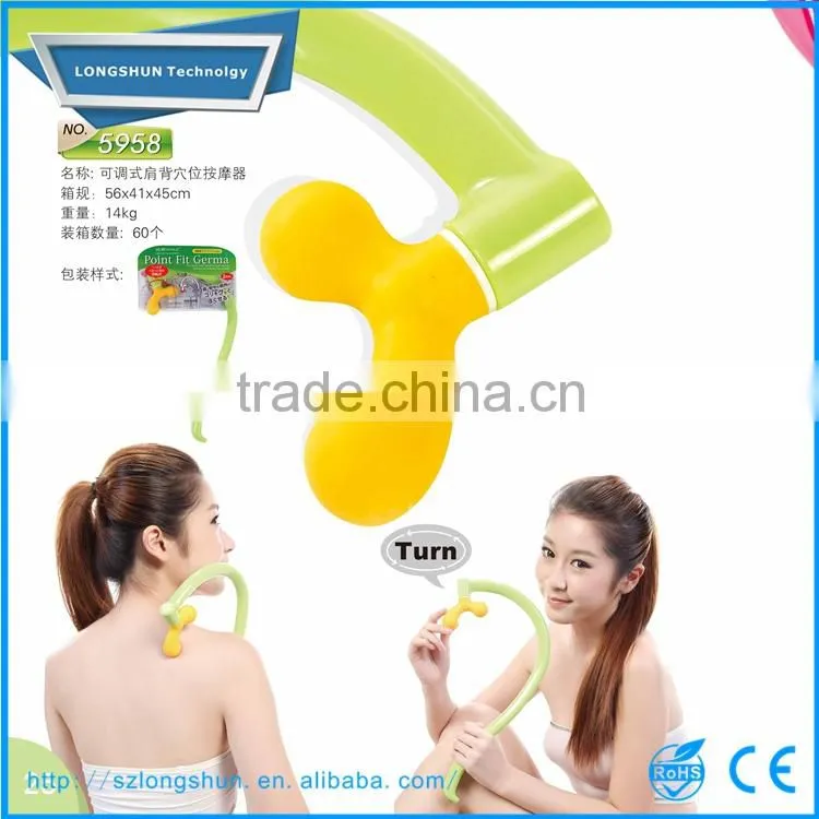 beauty rubber body buddy massage tool