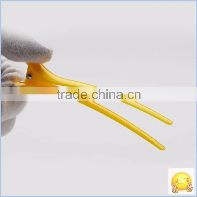 Good Quality Barber Shop Hair Clips For Hairdresser Plastic Salon Hair Section Clips Pin