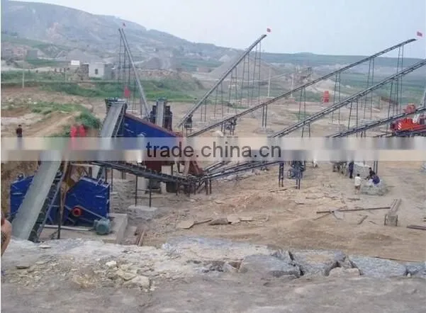 mining equipment pebble crushing plant/stone crusher production line
