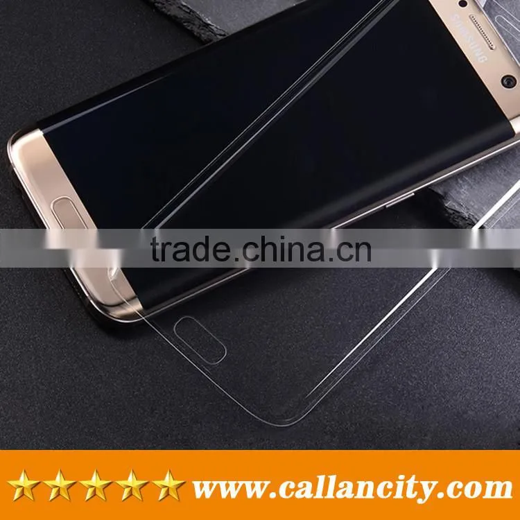 2016 hot selling high margin premium 3D screen protector for samsung galaxy s7 edge curved tempered glass