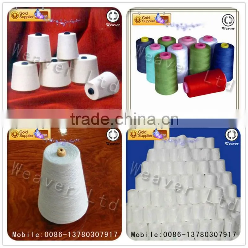 spun polyester yarn dyed for knitting