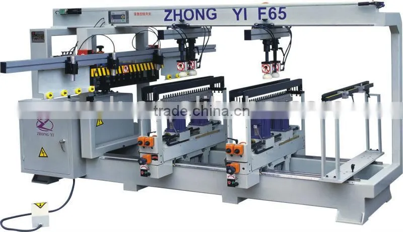Drilling machine for woodworking machinery