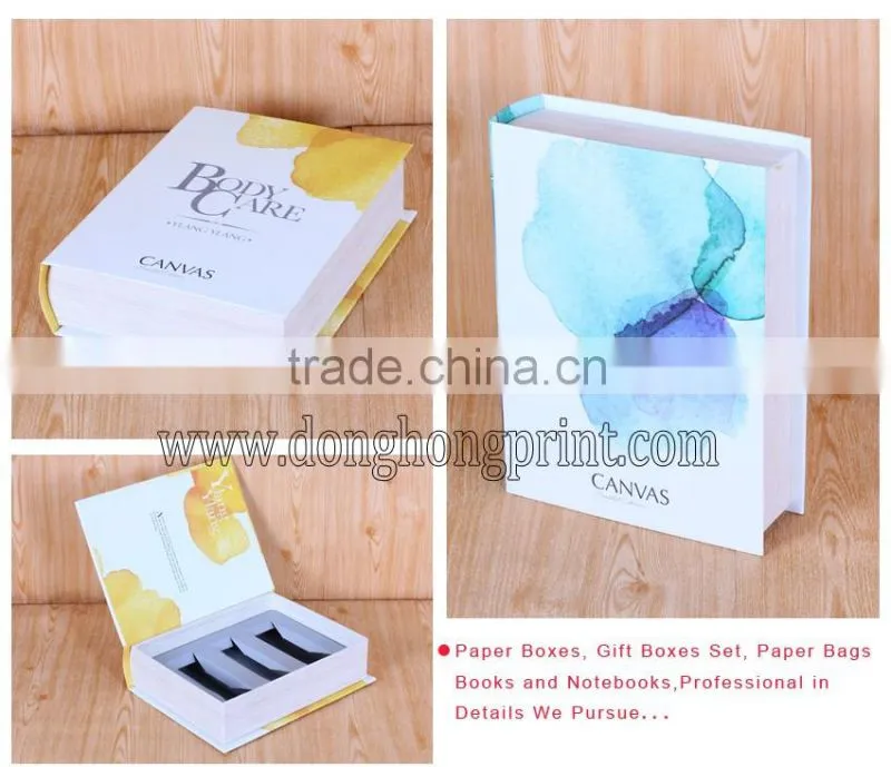 Cosmetics style wholesale custom printed box packaging