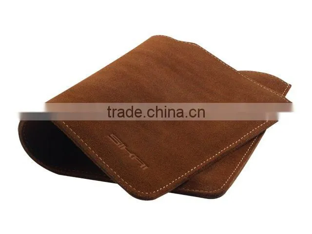 SIKAI Brown Textured Leather Sleeve Case for Microsoft Surface RT 10.6