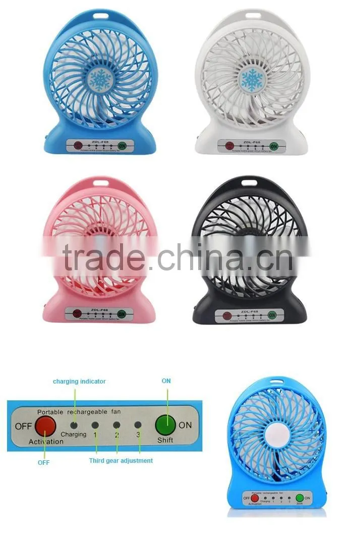usha rechargeable fan mini cooling humidifier fan