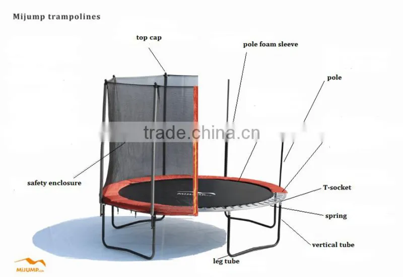 8ft trampoline