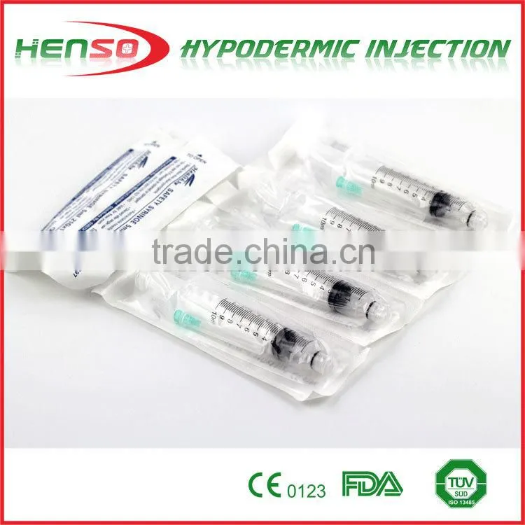Henso Safety Syringes with Retractable Needles