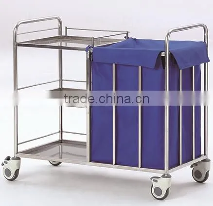 Stainless steel trolley for treatment F-16