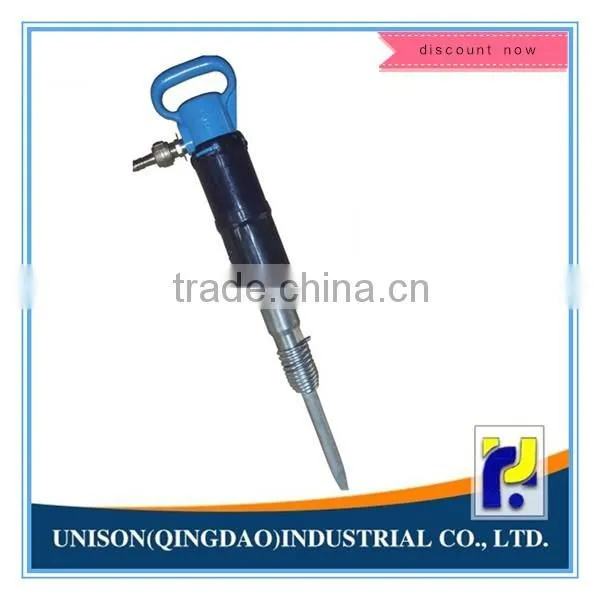 mining used air compressor with jack hammer