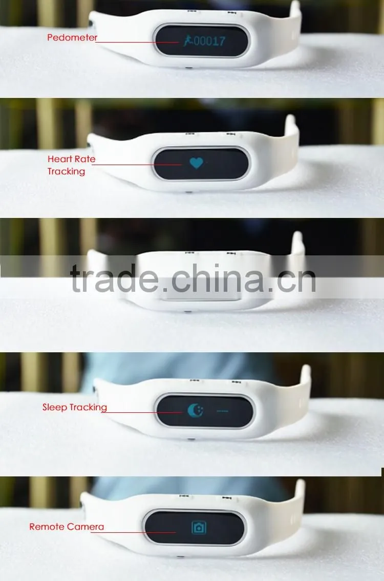 2016 new products heart rate monitor fitness band wirstband H3
