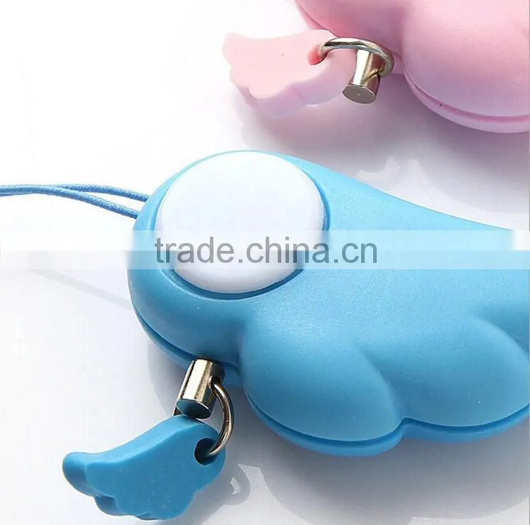 New Arrival Personal Anti Rape and Attack Safety Security Panic Loud hand operated Alarm Emergency Siren