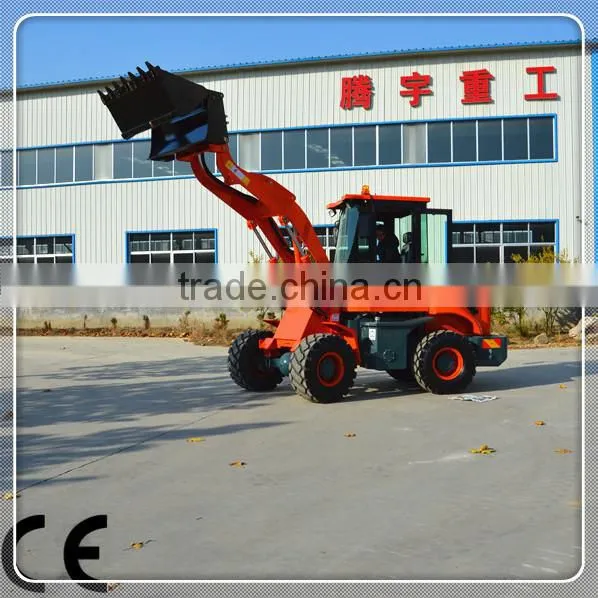 cheap wheel loader TY18 with 0.8-1.2 CBM bucket capacity