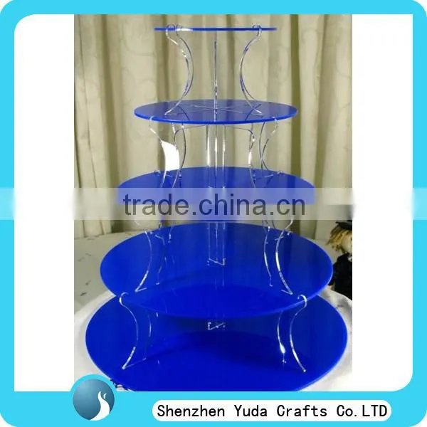 custom 5 tier round cupcake wedding cake stands clear acrylic wedding cake stands cheap