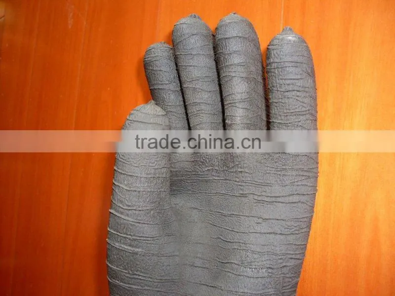 Thicken Stripe wear sandblasting gloves
