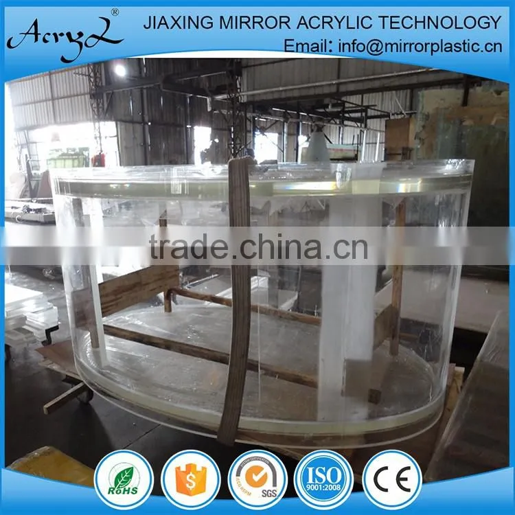 OEM/ODM China Factory Oval large fish tanks